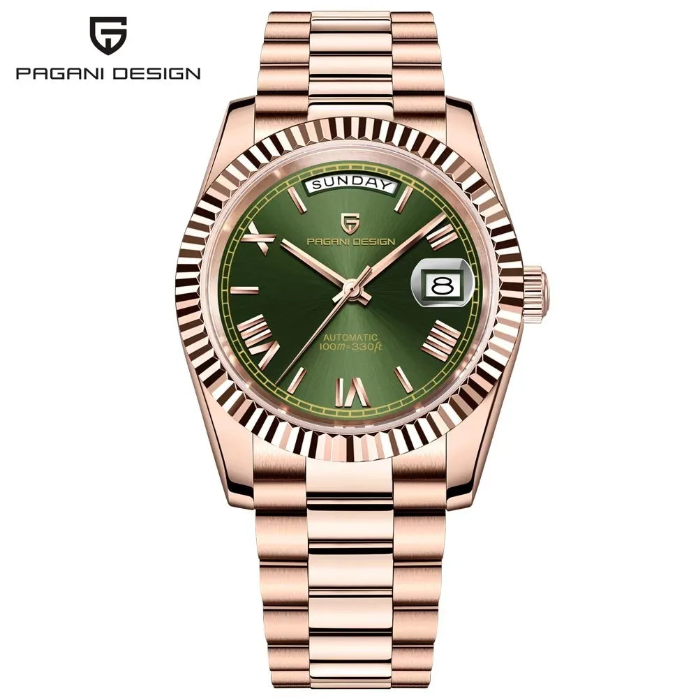 PAGANI DESIGN DD36 – Rose Gold Men’s Automatic Watch
