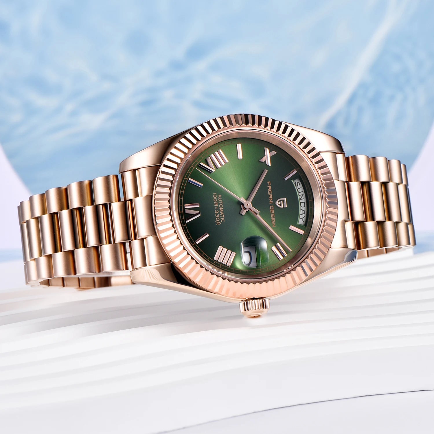 PAGANI DESIGN DD36 – Rose Gold Men’s Automatic Watch